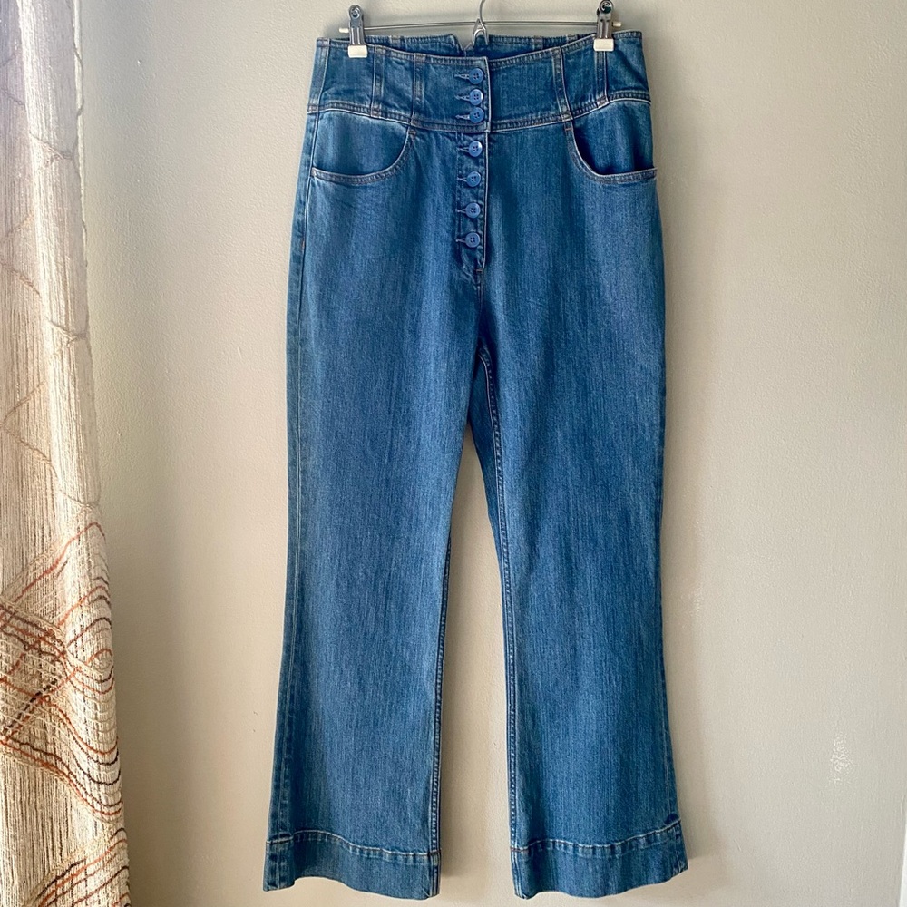 SOLD Ulla Johnson high-waisted jeans